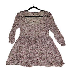 Sheer baby doll top from Anthropologie